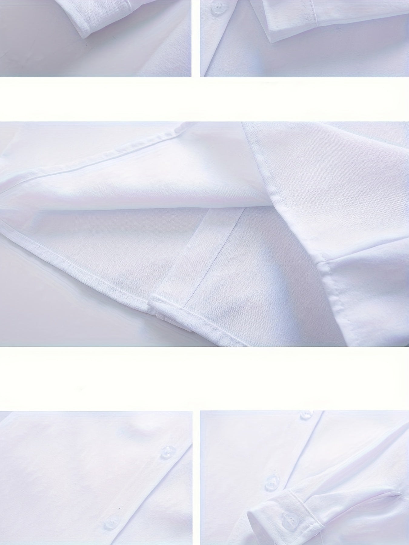 O'g'il bolalar uchun bir rangli rasmiy ko'ylak ko'ylaklar - bahor va kuz mavsumi uchun uzun qo'lqopli tugmachali yuqorilar.