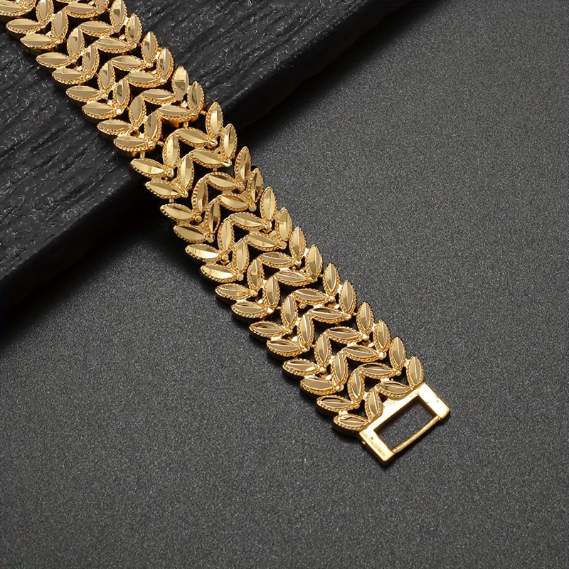 Golden Plated Butterfly Bracelet for Men and Women Vacation Couple Gift