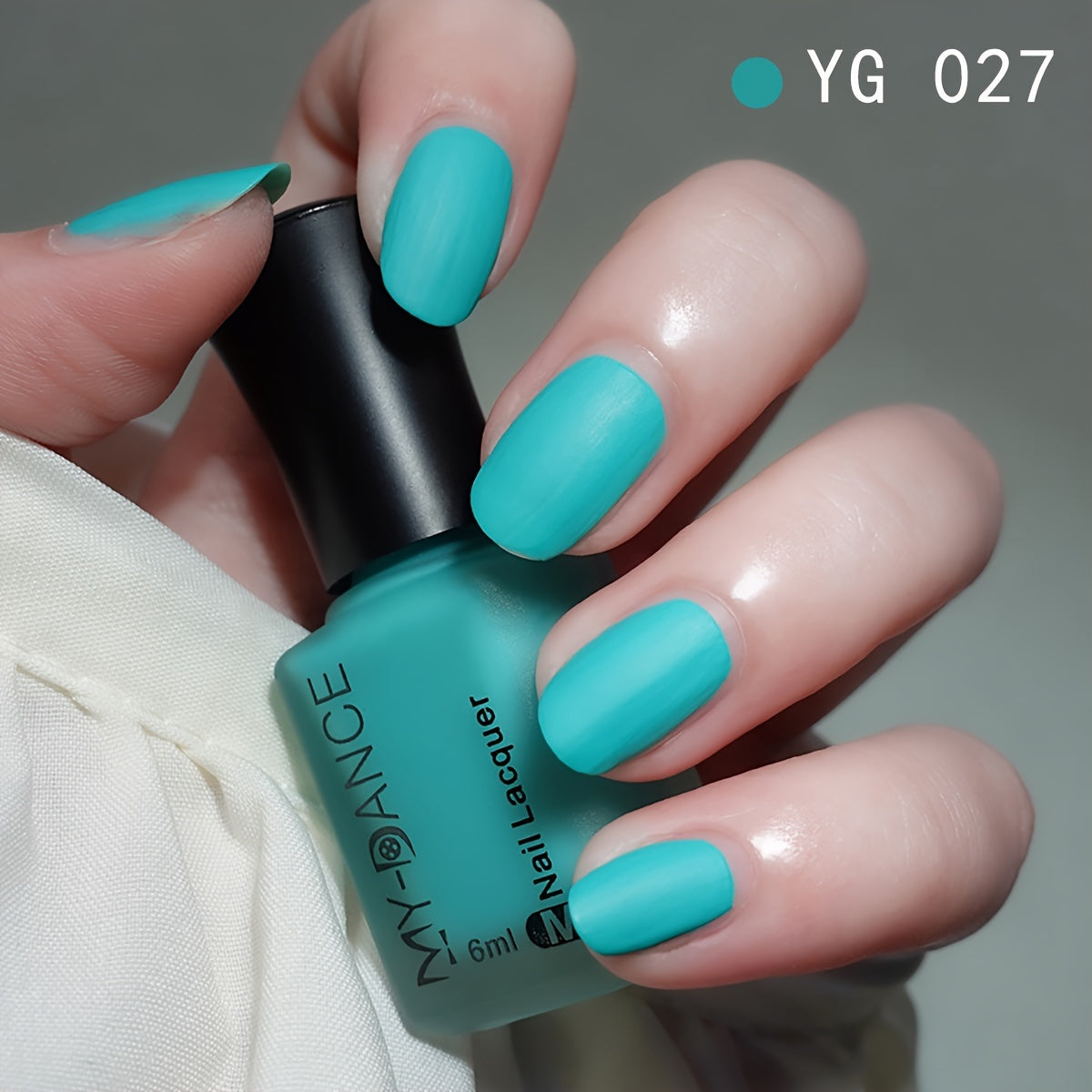 Women Velvet Matte Nail Polish 6ml Multi-Color Long-Lasting Frosted