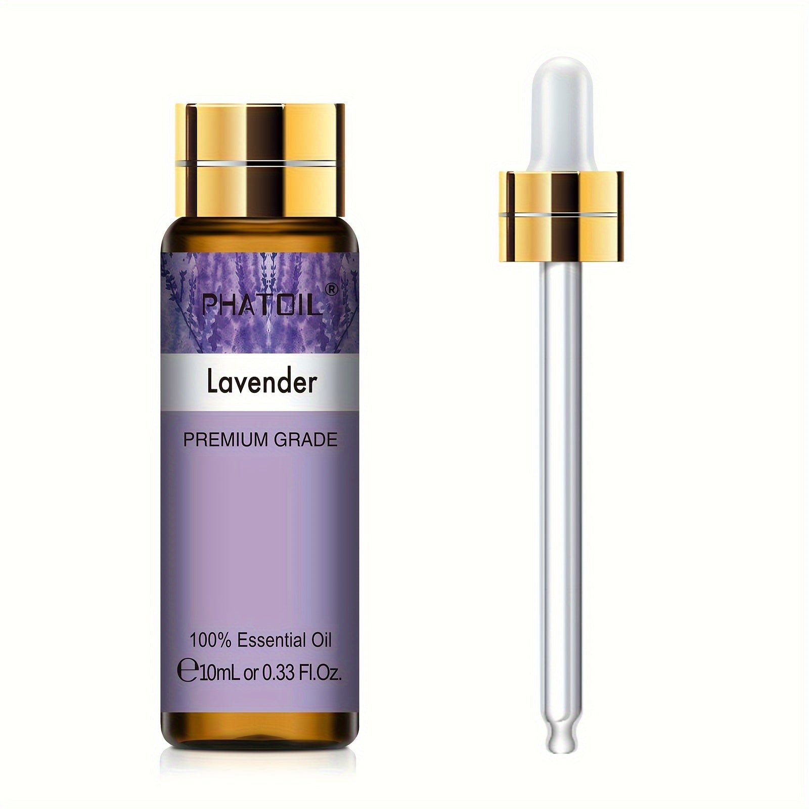 PHATOIL Efir moyi Yagona 10ml - Kayfiyatni ko'taruvchi aromaterapiya suvi, ko'p maqsadli foydalanish, yuqori sifatli, oqmas, UV nurlanishiga chidamli - 1 shisha