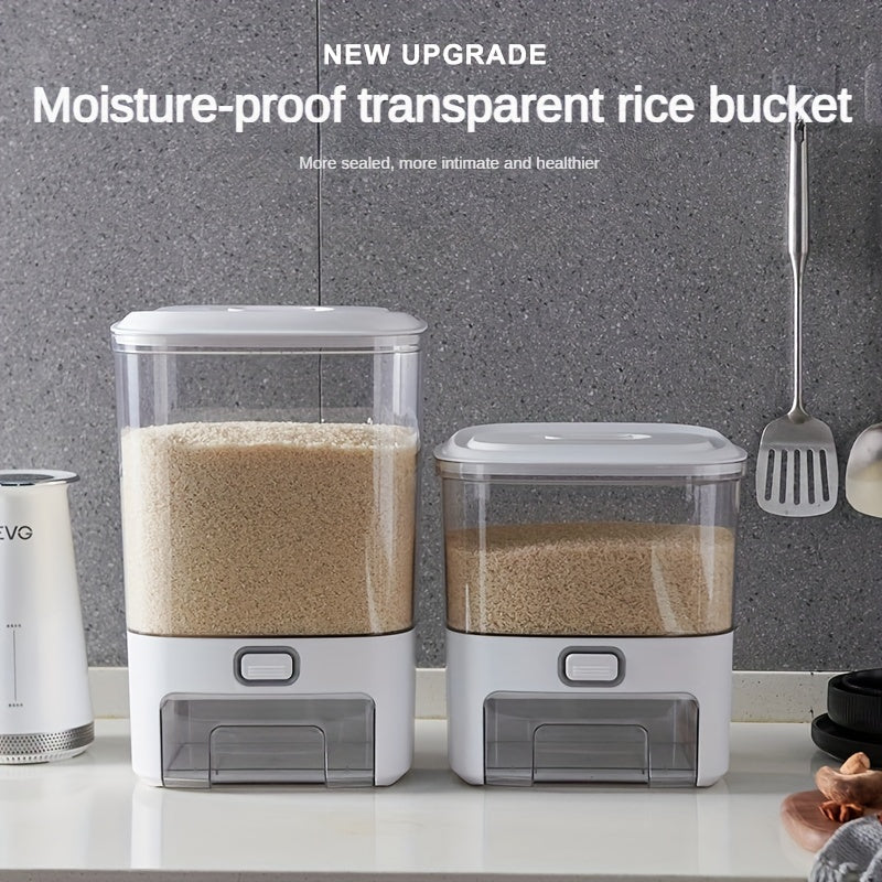 Airtight Storage Box for Grains and Flour, Leak-Proof Pantry Organizer