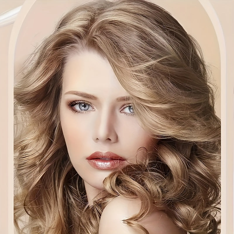 2-in-1 Automatic Hair Curler Straightener Negative Ion Smart Timer Auto Shut-off No Tangle