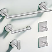 Stainless Steel Bathroom Hardware Set Black Gold towel rack toilet paper holder