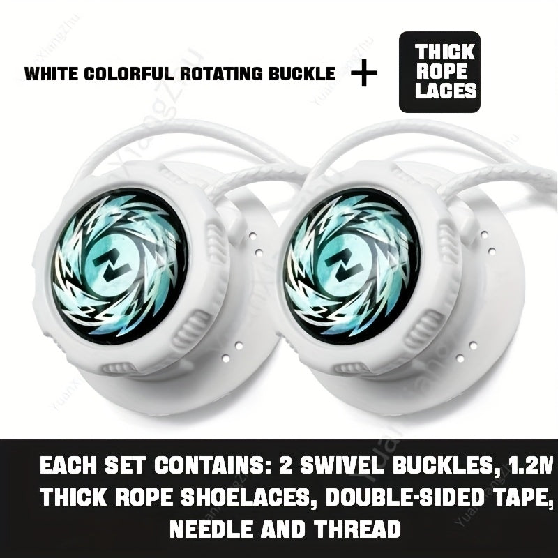 Adult Elastic No Tie Shoelaces With Swivel Buckle for Sneakers