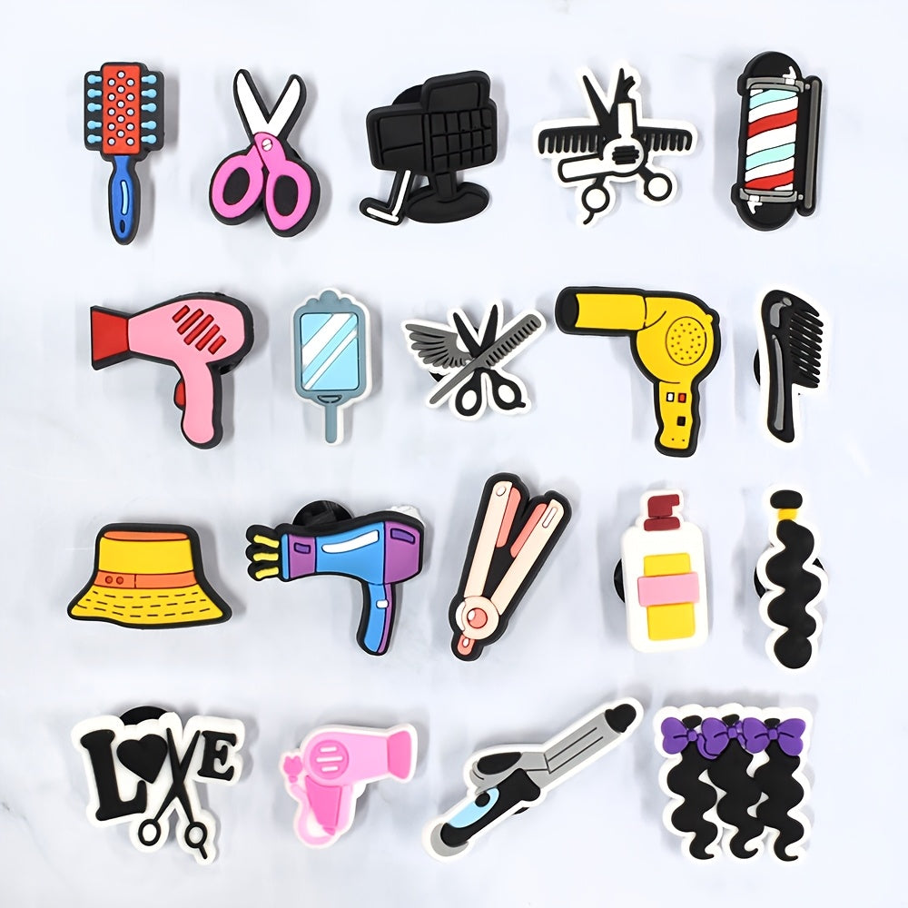 20 dona go‘zallik salon asboblari to‘plami, jumladan, soch curling, quritgichlar, taraklar, tekislashtiruvchilar