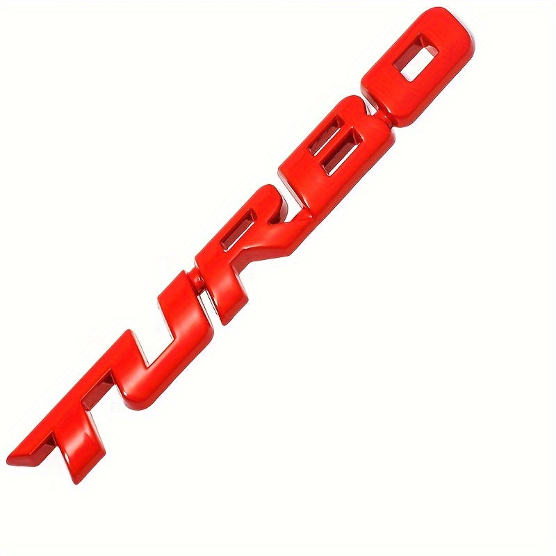 Avtomobil metall shlyuzli stiker emblema avtomobil dekali orqa eshik uchun kumush qora qizil