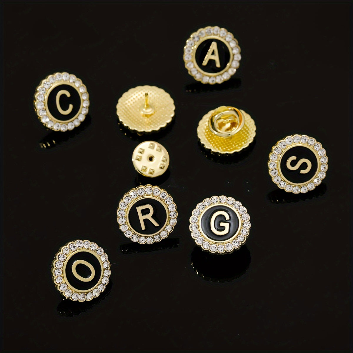 Men's All-Inclusive Accessory Set with Tie Clips Cufflinks Brooches Limited Edition