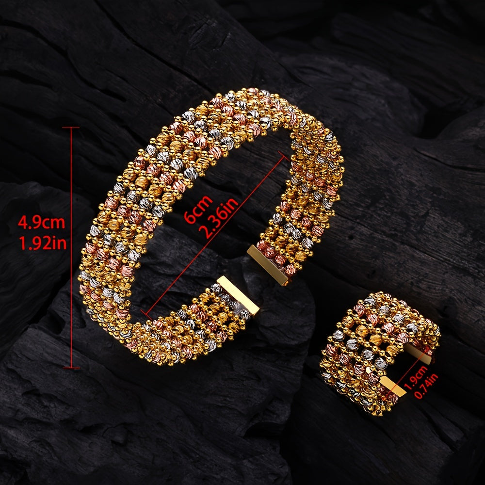 Woven Pendant Bracelet for Women with Middle Eastern Design for Weddings and Daily Wear
