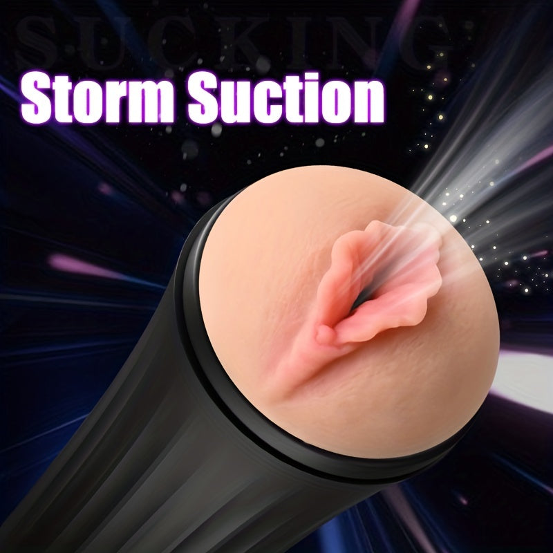 Erkaklar uchun haqiqiy teksturali Masturbator kuboki, qattiq qovoq pussy, jinsiy o'yinchoq