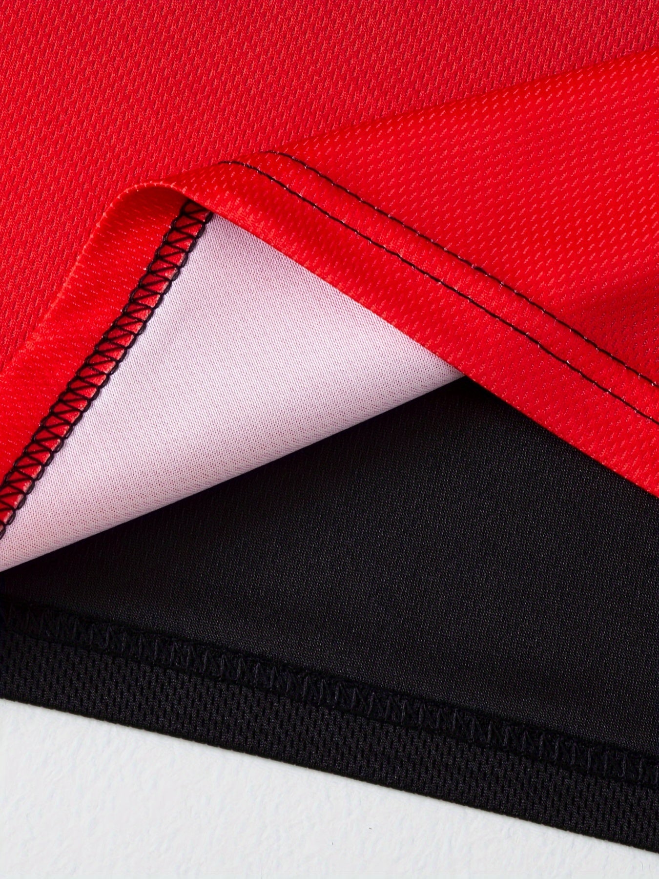 Men's Summer Sportswear Set Gradient Short Sleeve T-Shirt and Elastic Waist Shorts