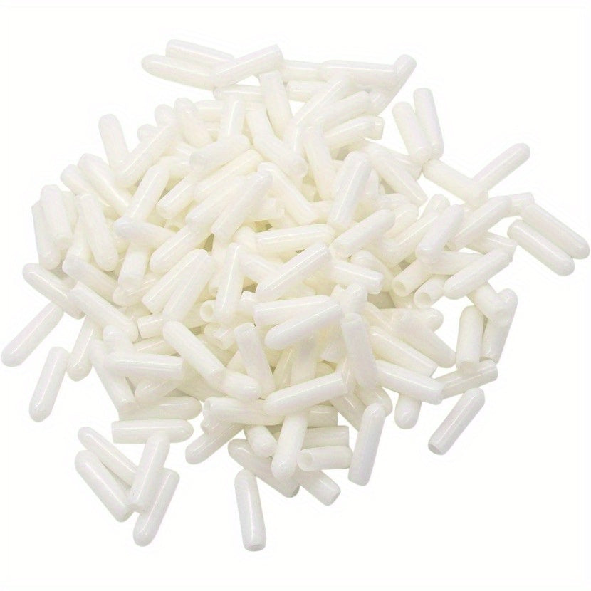 50/100/200 dona kulrang plastmassa idish-tovoq uchun tishlik rack qopqog'i, sirpanmaydigan, oson o'rnatiladi