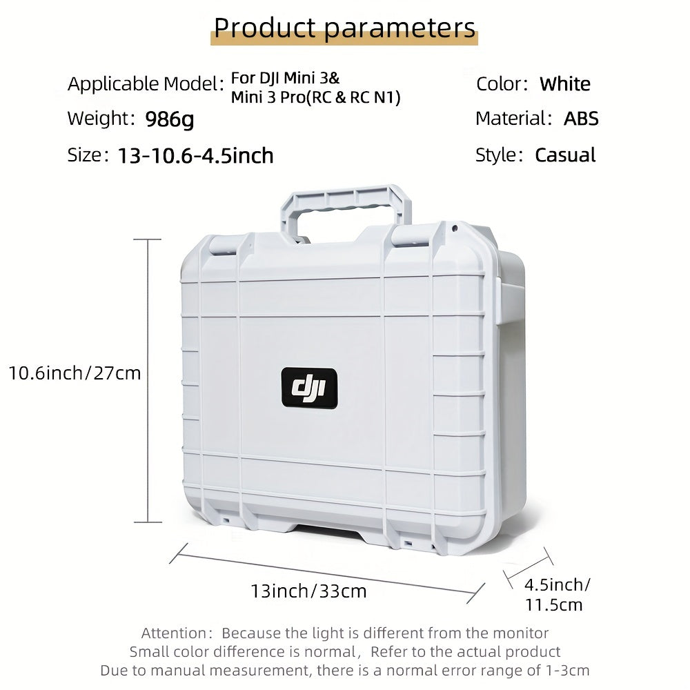 Portable Storage Bag for DJI Mavic Mini 3 Pro Drone Travel Case 33x27x11.5cm