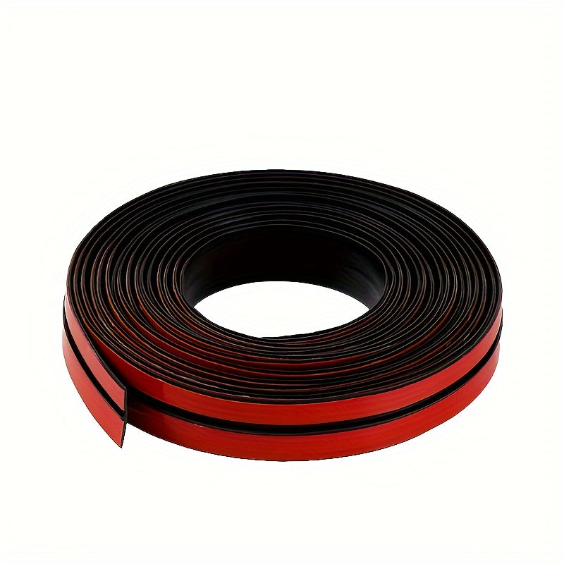Weatherproof Synthetic Rubber Car Windshield Edge Seal Strip Left Side Auto Roof Protector