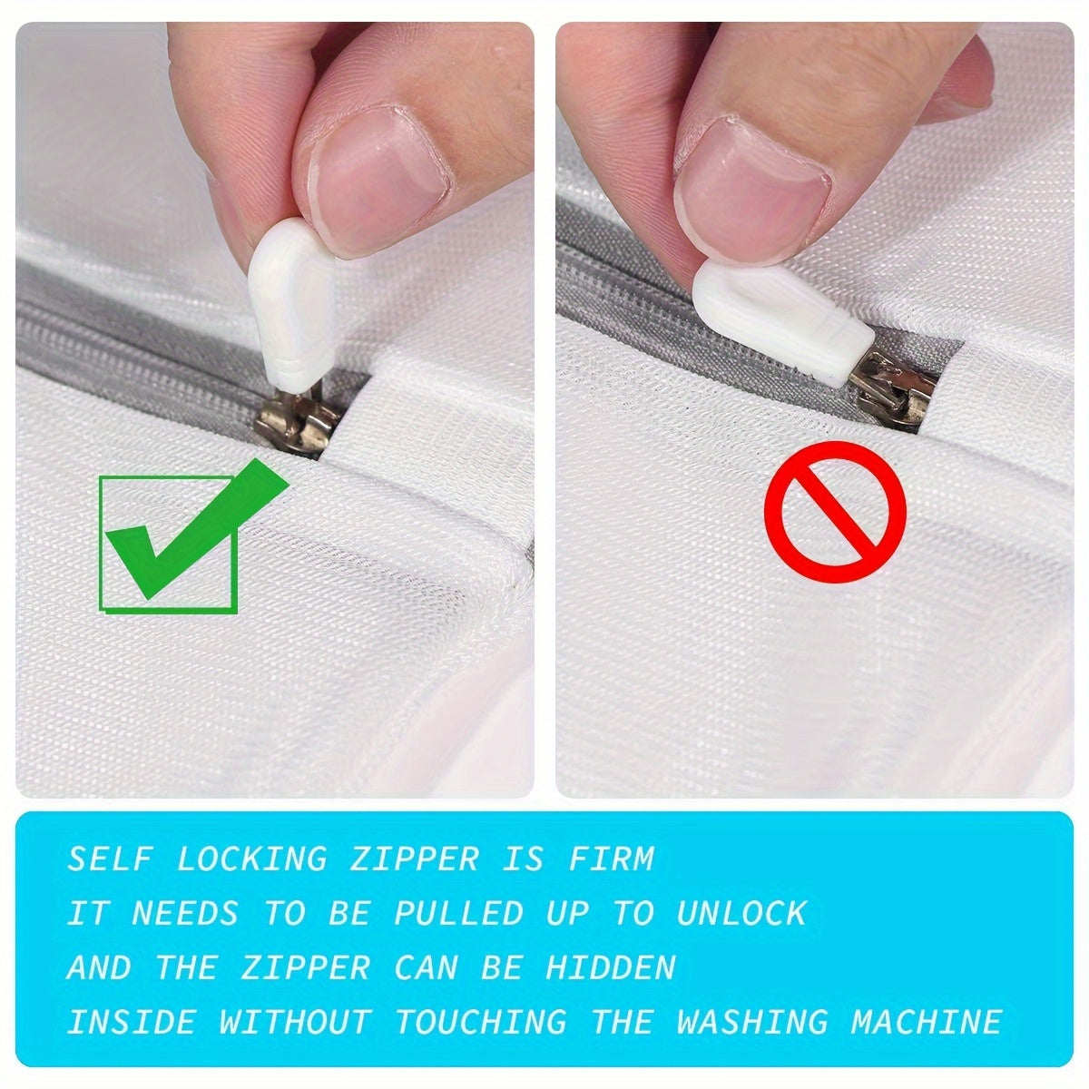 5 шт. сетчатых мешков для стирки деликатных вещей, нижнего белья, бюстгальтеров, носков