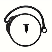 Correa de tapa de tapón de depósito de combustible universal para coche, negra, duradera