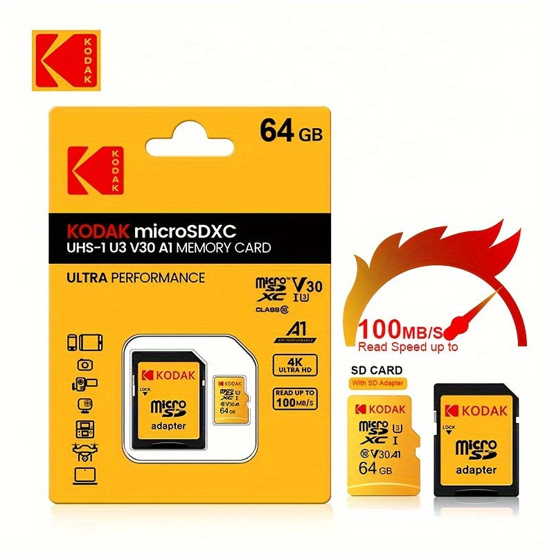High Speed Memory Card for Driving Recorder Surveillance Camera Mobile Devices 32GB to 256GB