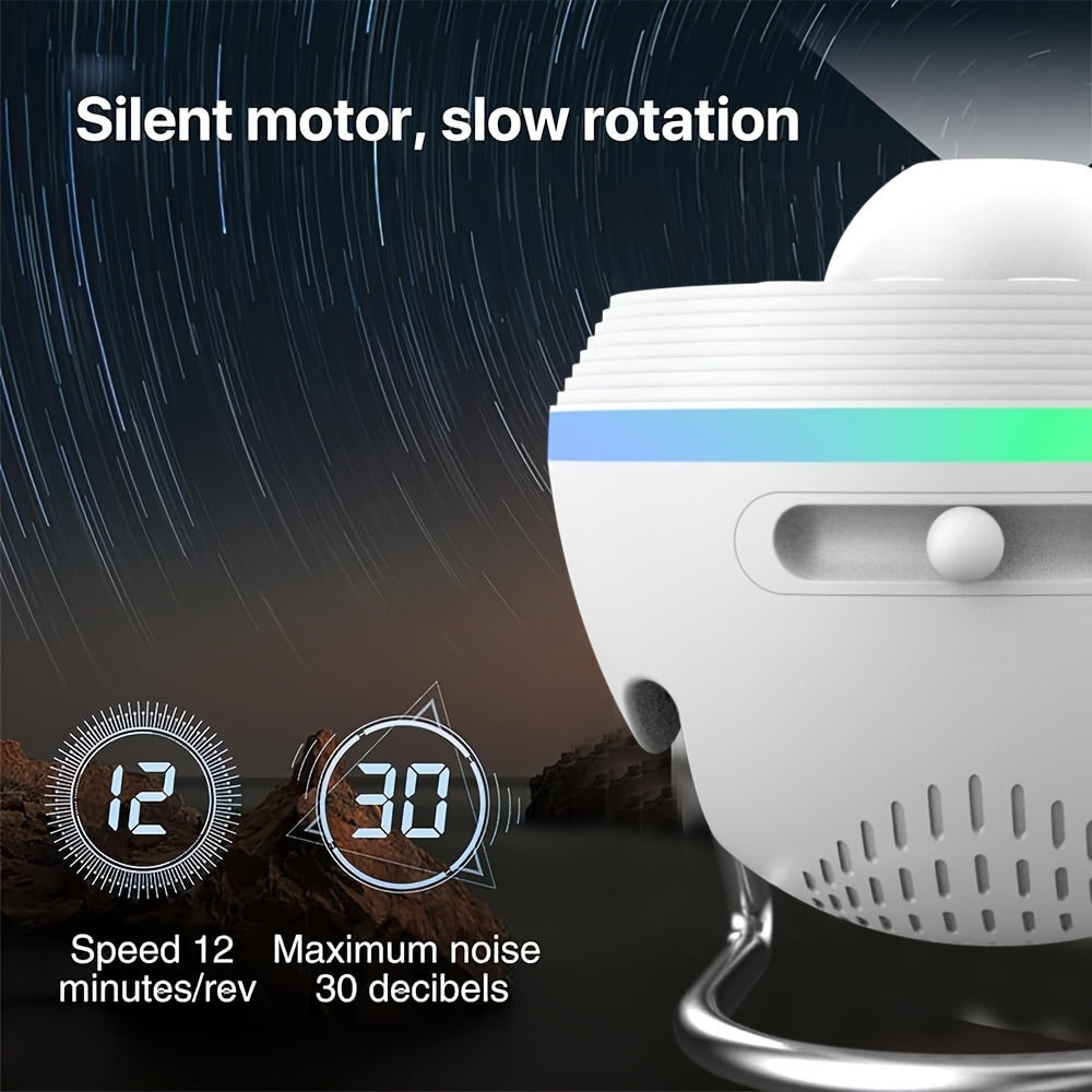 Proyector de estrellas con 13 discos de película luz nocturna lámpara de cielo estrellado en el techo planetario