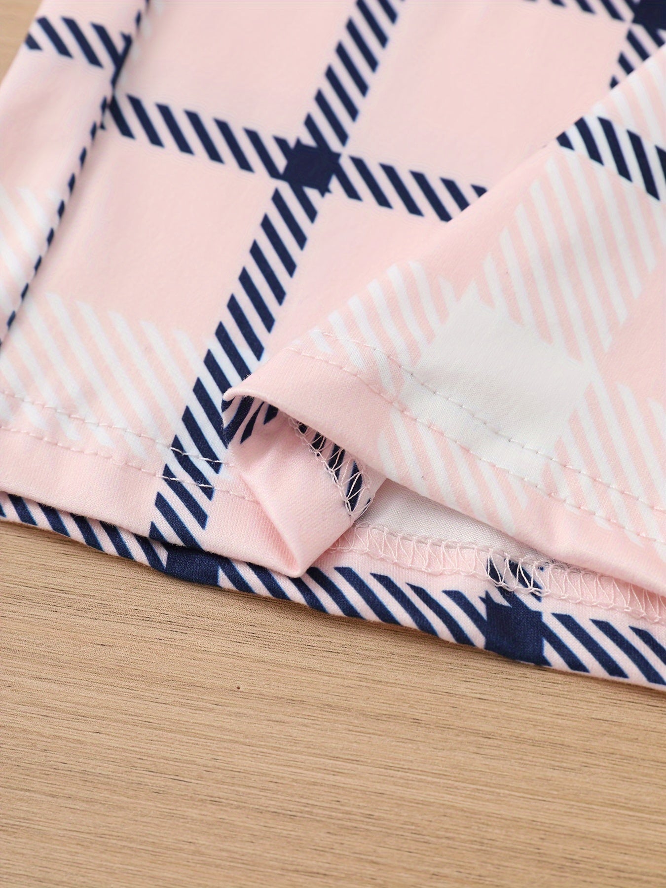 Pantalones de descanso para mujer con estampado de cuadros, cintura elástica alta, ajuste holgado, ropa de dormir y ropa de estar en casa