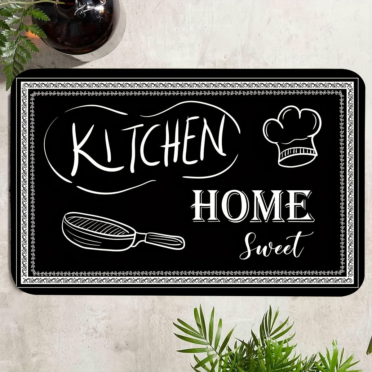 Conjunto de alfombrillas absorbentes e impermeables para cocina, antideslizantes y antifatiga para el hogar y la lavandería