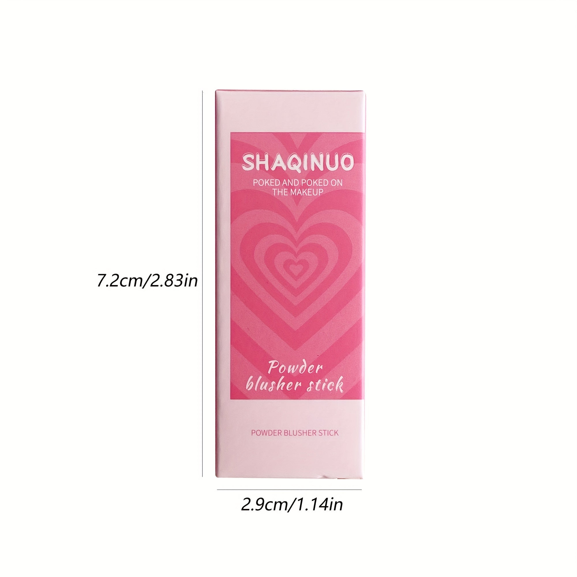 3 dona Mat matte Blush Sticks Natural Nude Suv o'tkazmaydigan Yuz Ko'z Lablar uchun