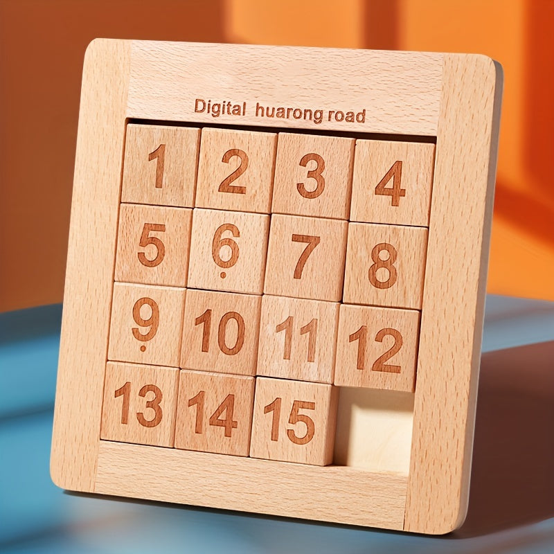 Головоломка Кляйна - Деревянная игрушка-головоломка для детей, Цветная лабиринтная игра, Улучшает мышление и образование