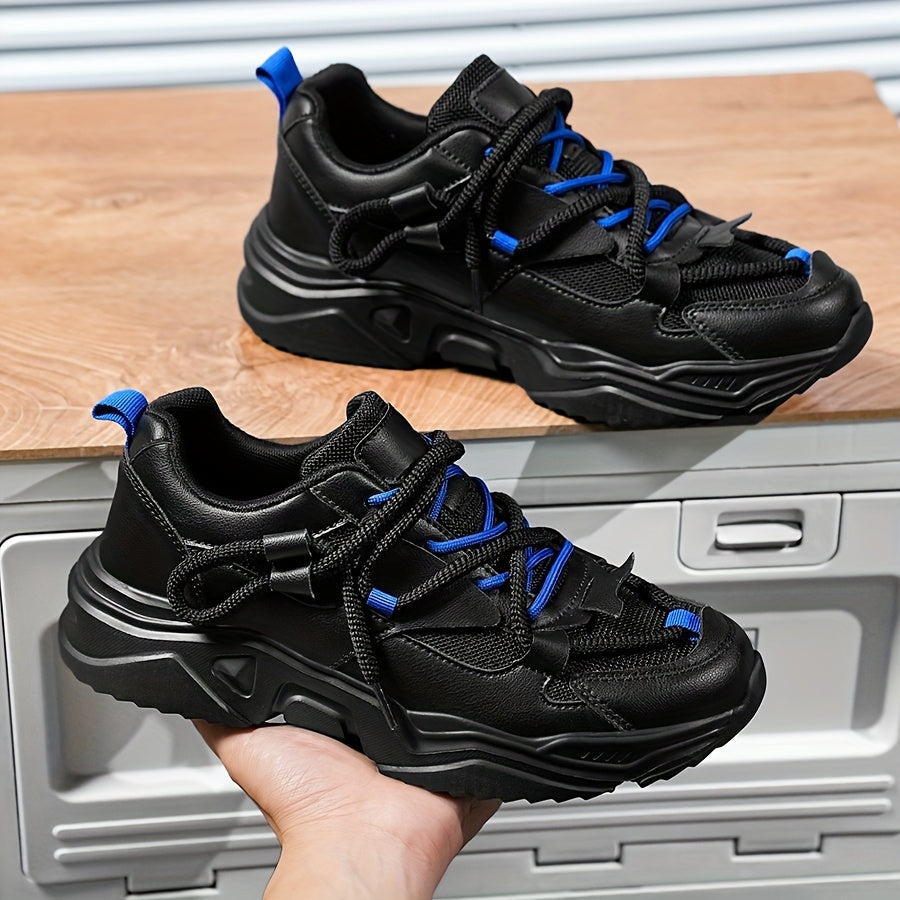Women's Lightweight Mesh Running Sneakers with Thick Soles