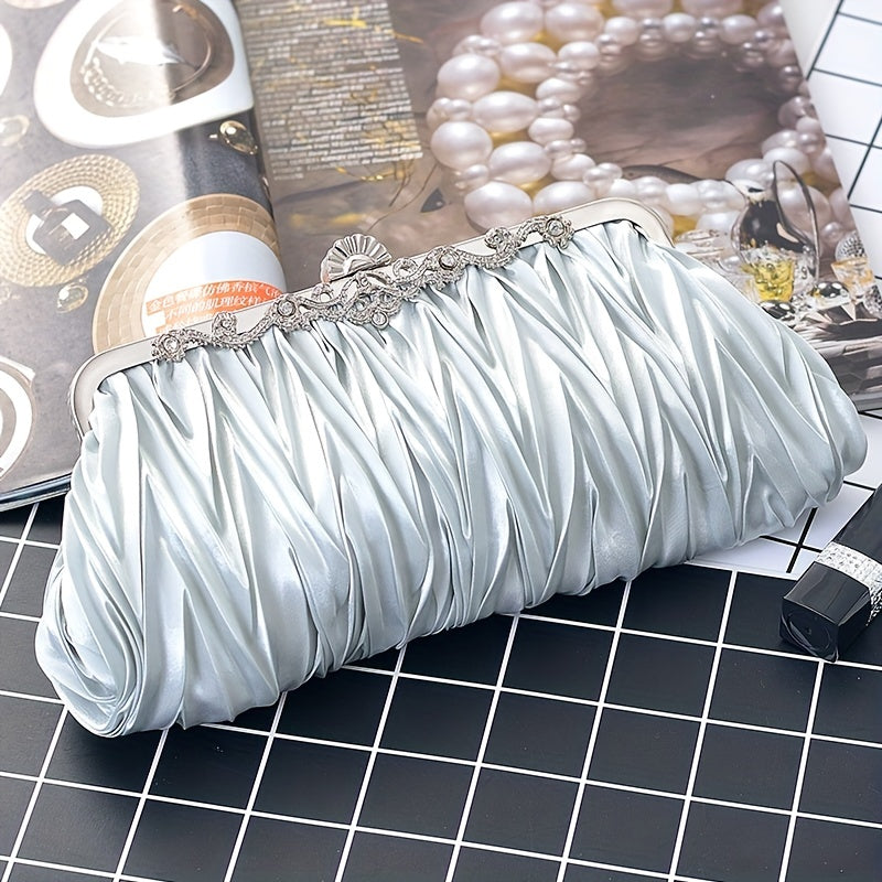 Женская сумка-клатч для вечера, свадьбы, невесты, через плечо, на плечо, платье