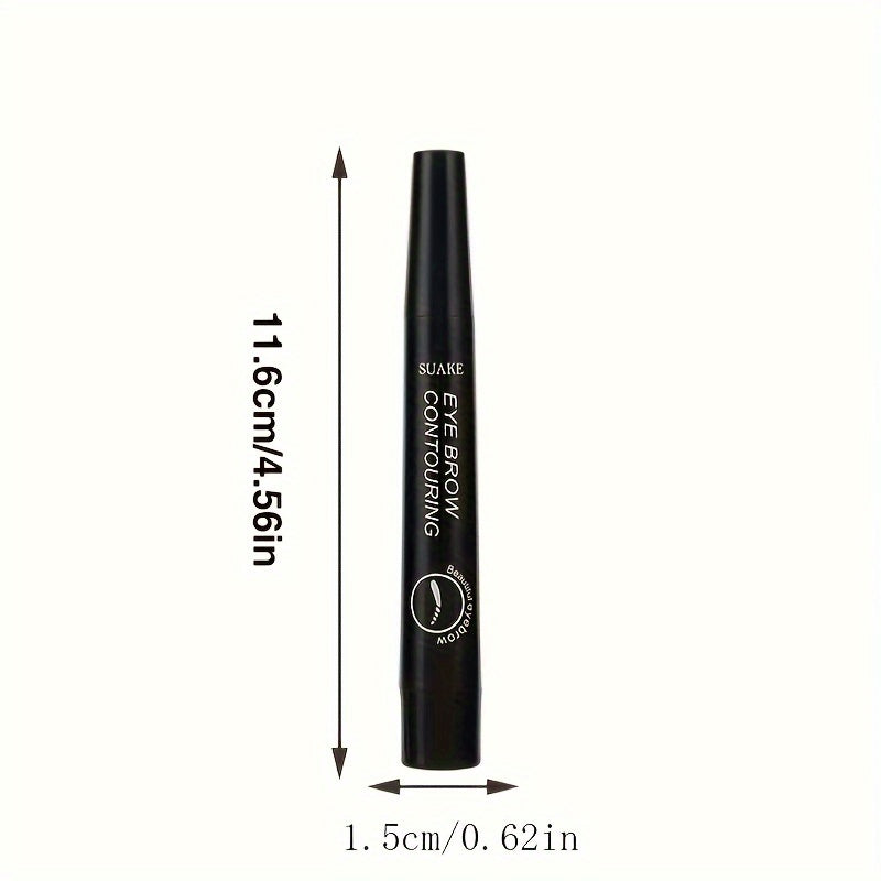 Waterproof Eyebrow Pen for Women Long-Lasting Non-Smudge Natural Look