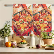 Juego de 2 toallas de cocina ultra suaves 16x24 pulgadas absorbentes caja de regalo
