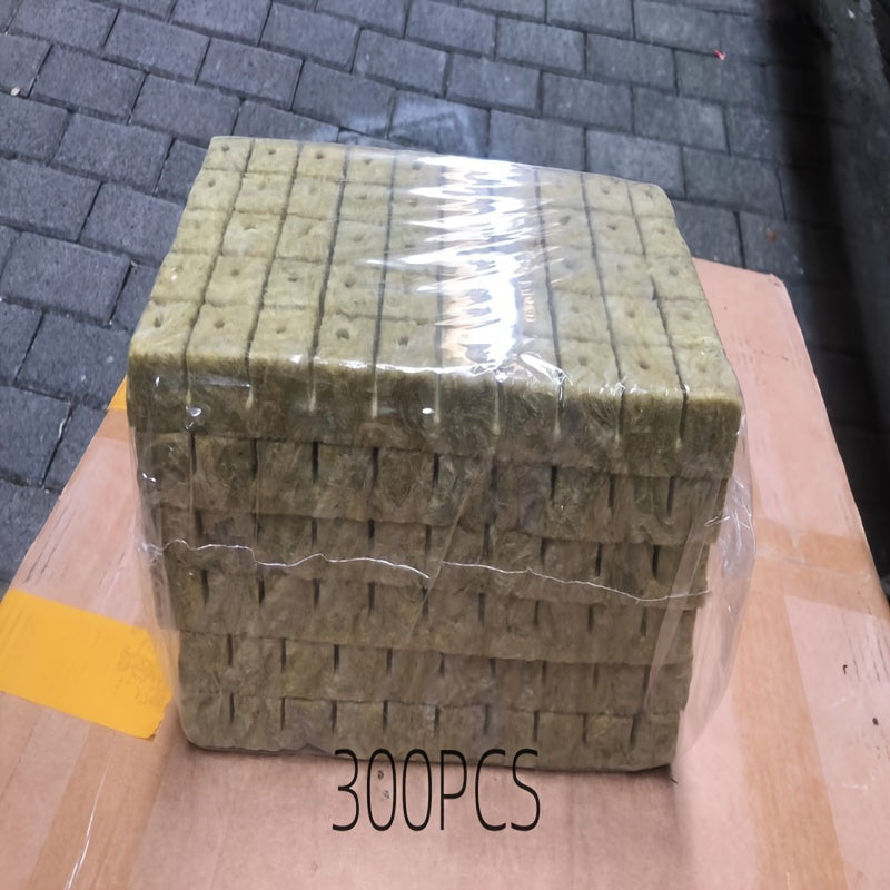 Mini Compressed Hydroponic Rock Cubes for Seed Germination and Plant Growth