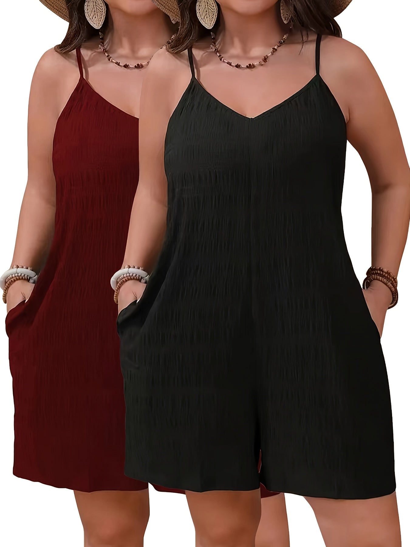 Women's Suspender Tights Large Size Two-Pack Comfortable Hosiery