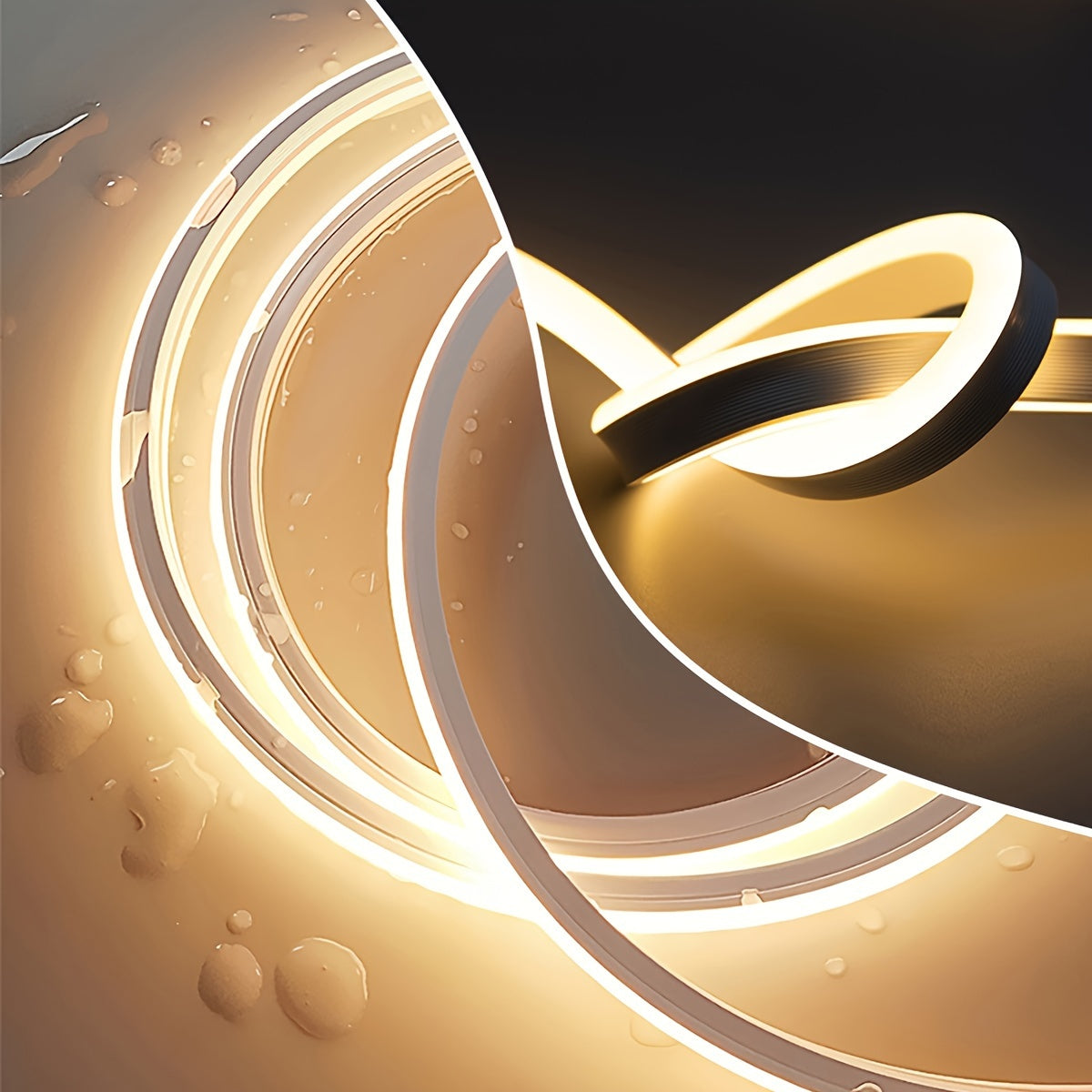 Energy-Efficient USB LED Neon Strip Lights 1m 3m 5m Touch Control Home Decor