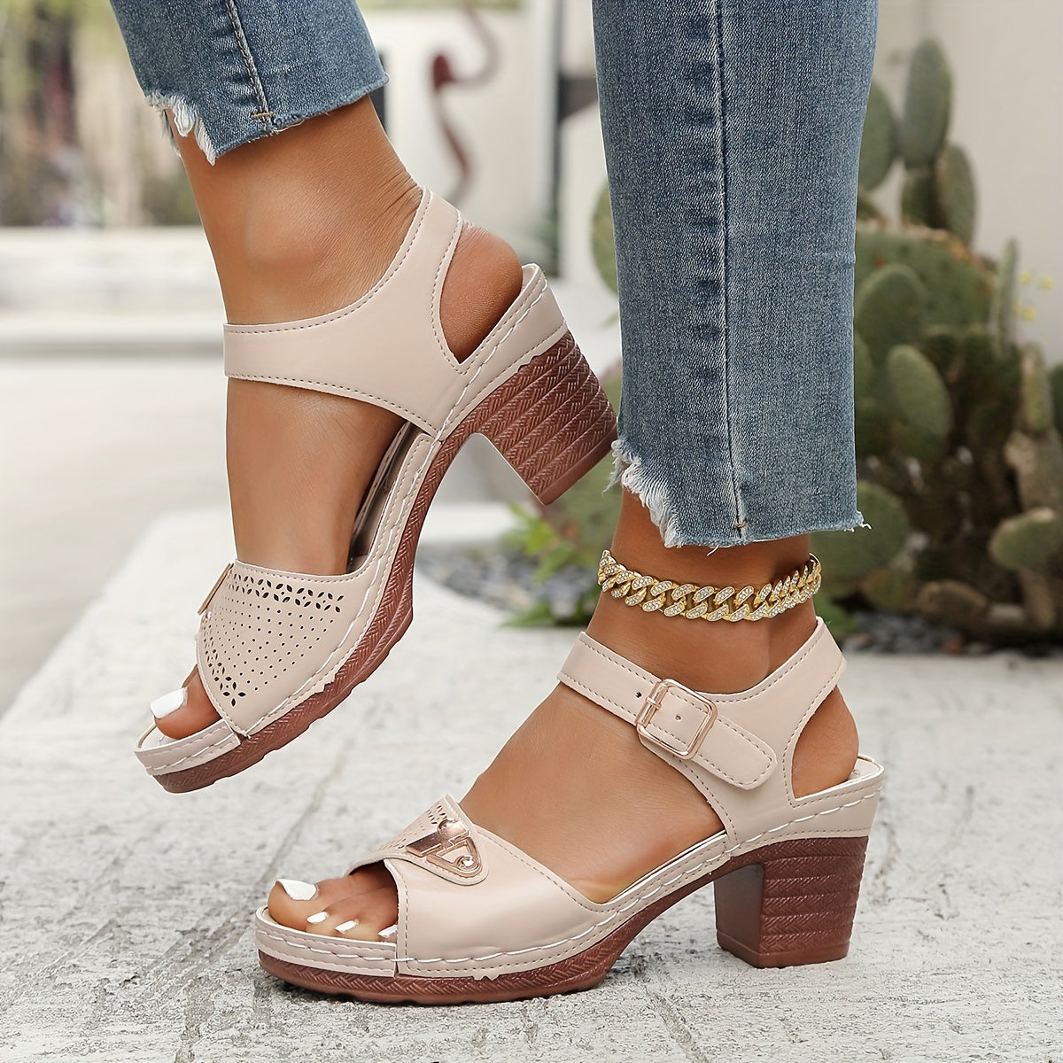 Women Light Blue Wedge Shoes Peep Toe Synthetic Breathable Summer