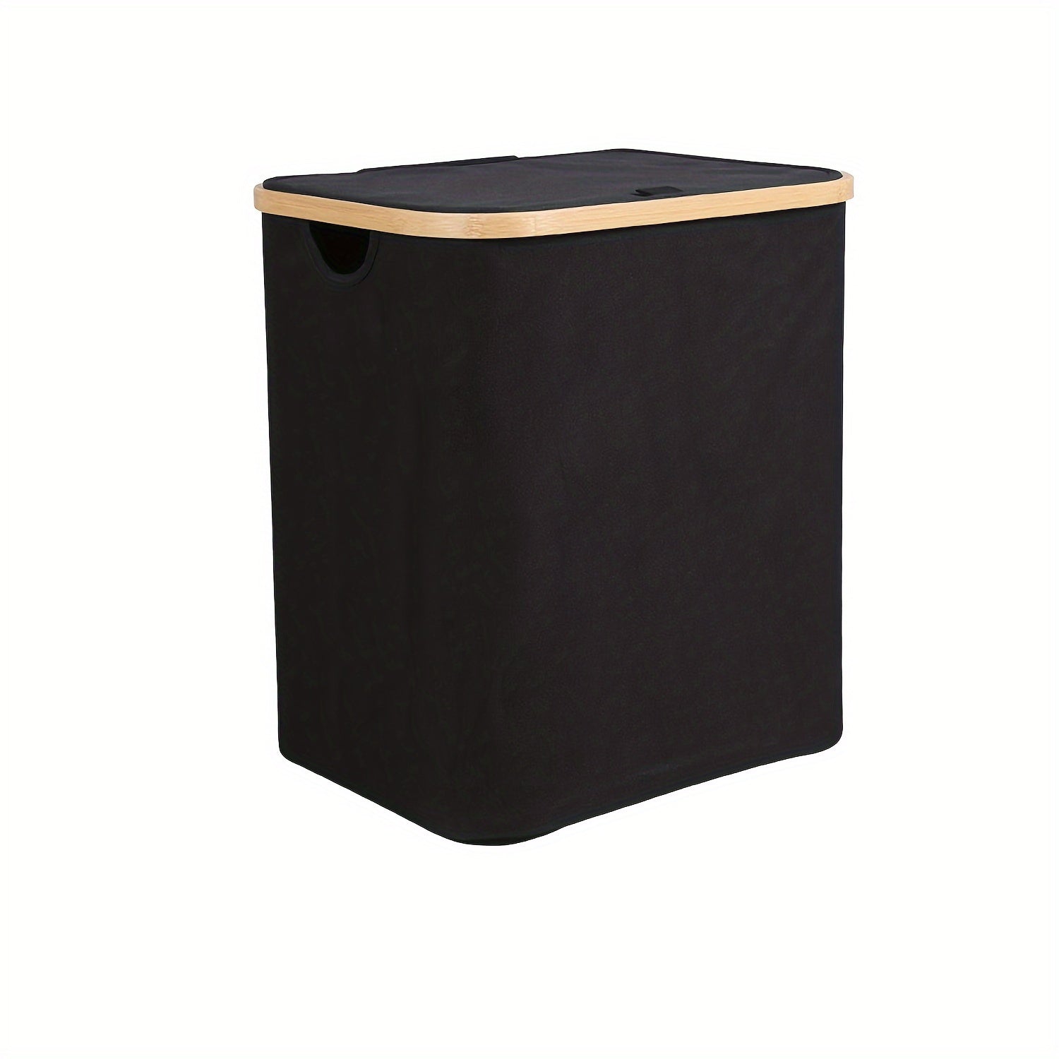 Bamboo Laundry Hamper 60L Foldable Waterproof Collapsible Closet Bathroom Storage