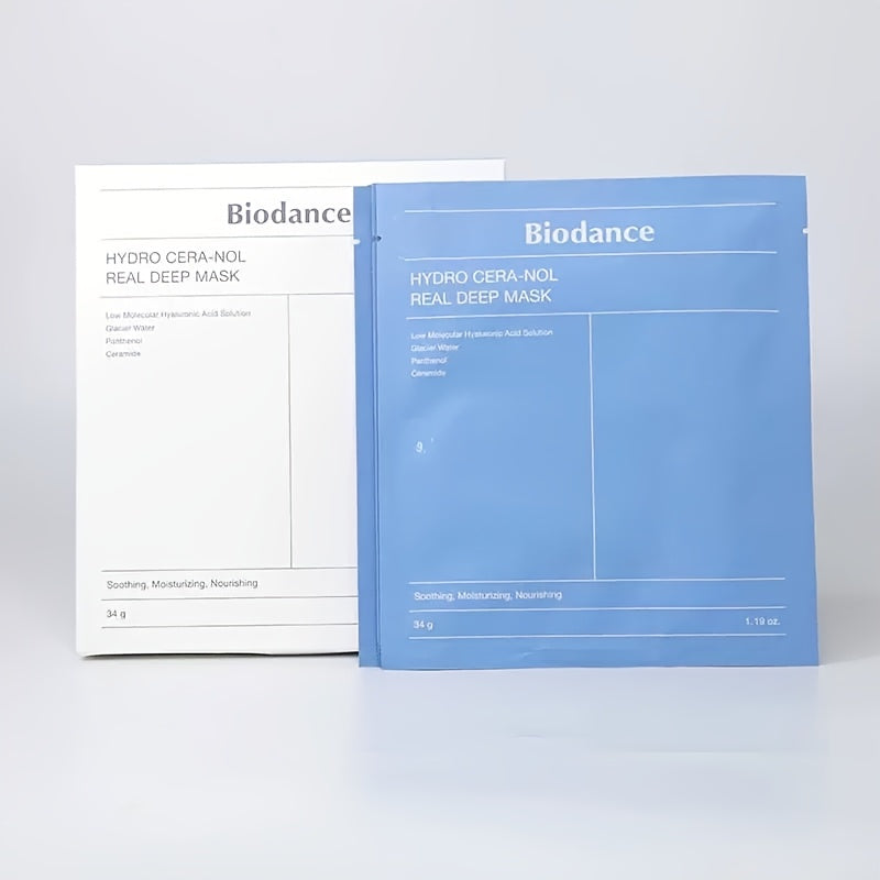 Bio-Kollagen Namlantiruvchi Parchalar, 4 dona - Namlantiruvchi va mustahkamlovchi, barcha teri turlari uchun mos, alkogolsiz formula.