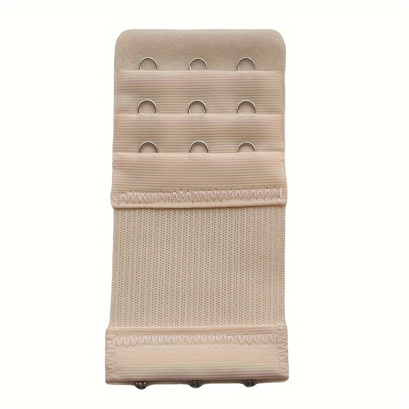 Juego de 3 extensores de correa de sujetador de poliéster para mujer, ganchos ajustables, accesorios de lencería