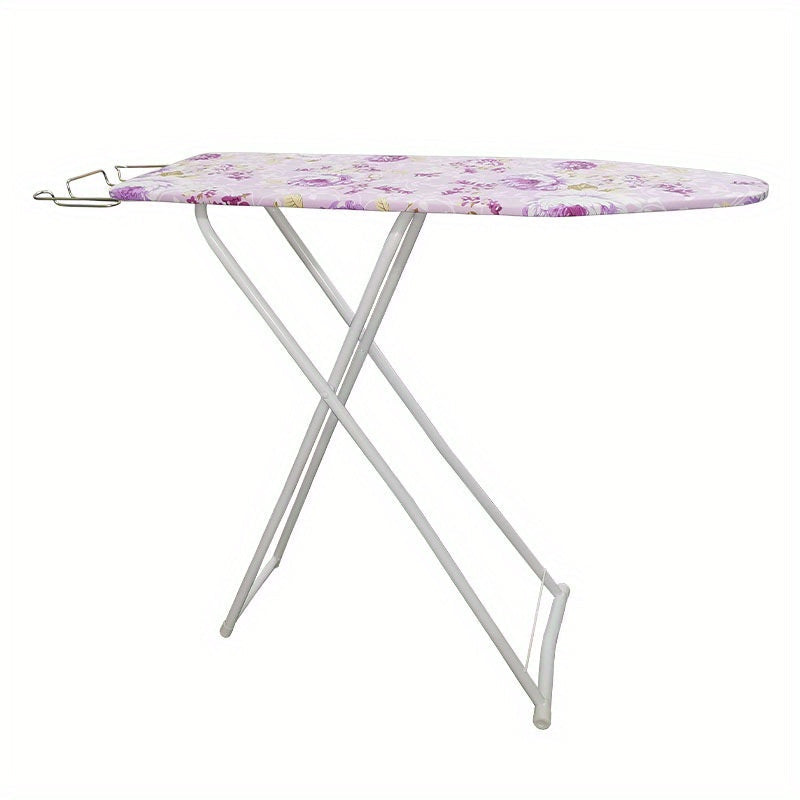 Ironing Board Set with Adjustable Height, Steel Legs, Safety Iron Rest