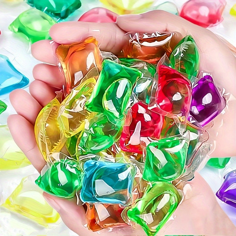 25/50/80/120 Washing Balls with Long-Lasting Fragrance High-Efficiency Chlorine-Free PET Laundry Detergent