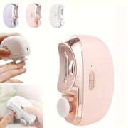 2-in-1 Electric Nail Clipper and Polisher USB Rechargeable Portable Nail Care Device