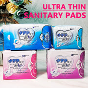 5 Packs of Unscented Ultra-Thin Winged Sanitary Pads for Women