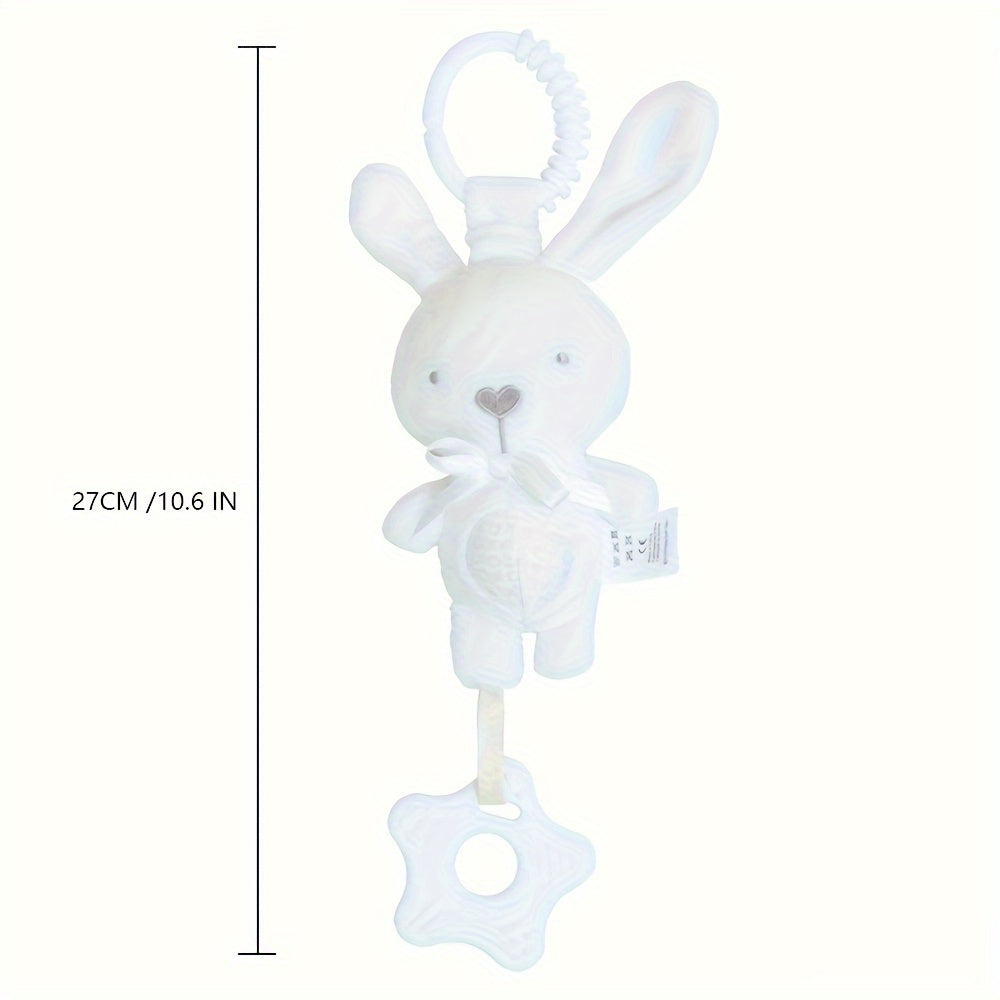 Sensory Baby Toys for Newborns and Infants Crinkle Squeaky Teether Hanging Rattles Car Seat Crib Stroller Toys