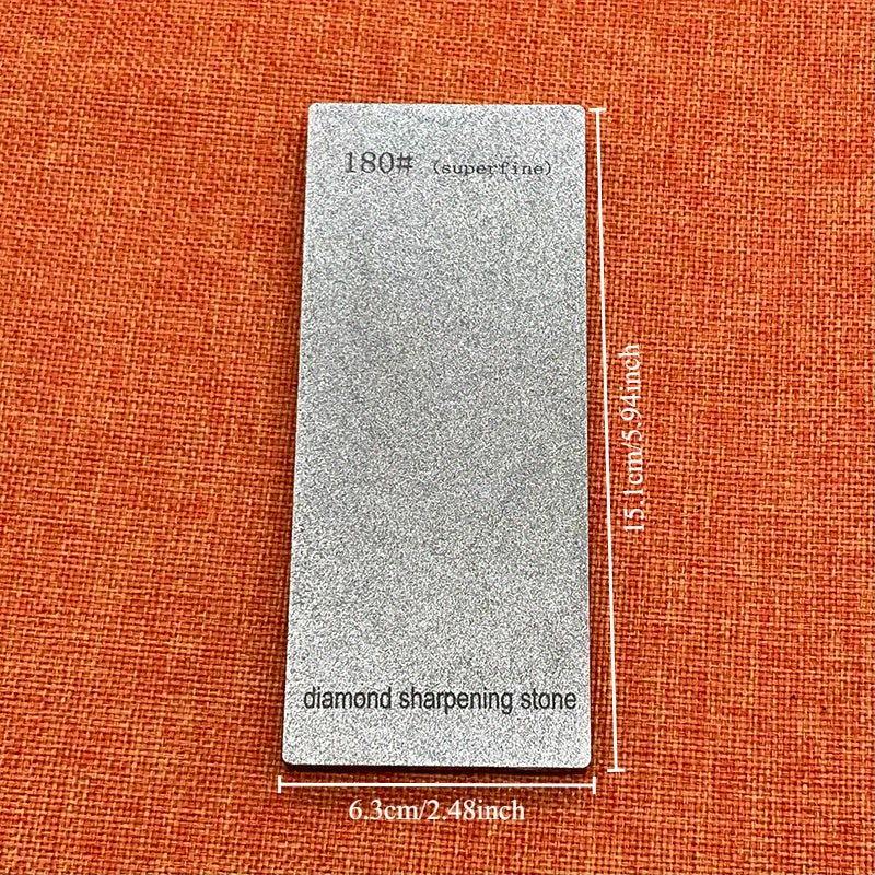 Metal Whetstone Sharpening System with Diamond Stones 1500-3000 Grit for Knives