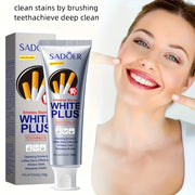 Whitening Toothpaste for Smoking Damage and Fresh Breath, Deep Clean