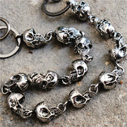 Men's Gothic Skull Waist Chain Hip Hop Accessory for Pants Halloween Party