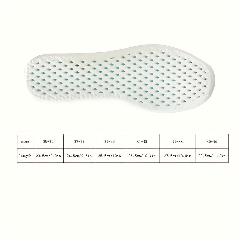 Male Female Arch Support Insoles for Sports Shoes and Flats EVA Foam Inserts