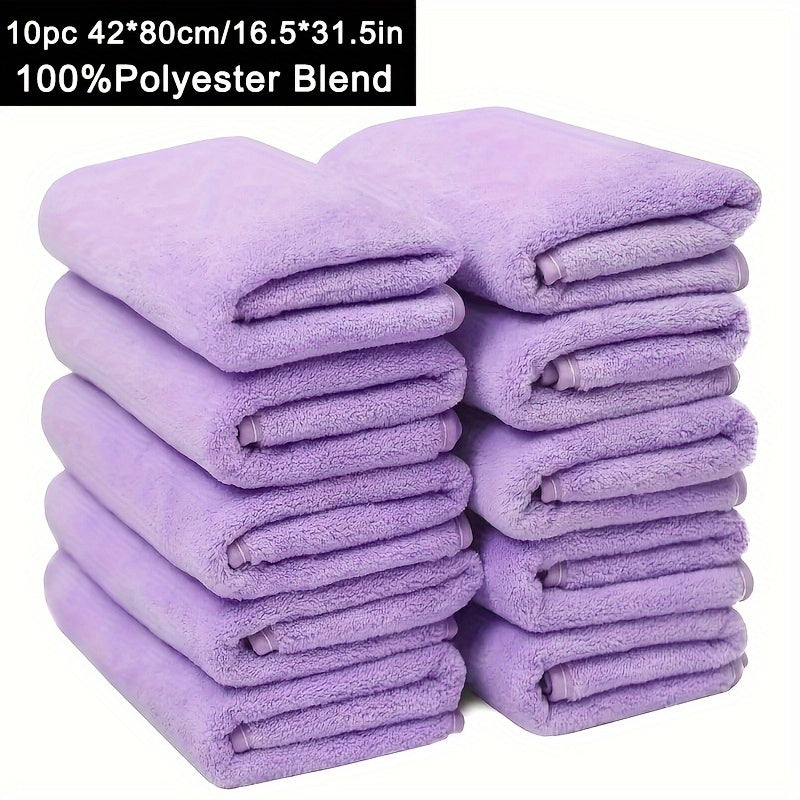 Set of 6/8/10 Ultra Soft Absorbent Cotton Hand Towels for Bathroom Gym Shower Spa
