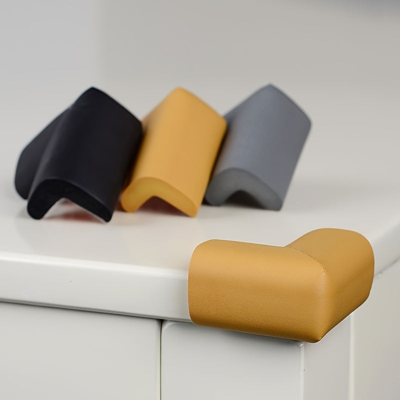 Package of 10 Soft Right Angle Corner Protectors for Chairs and Cabinets