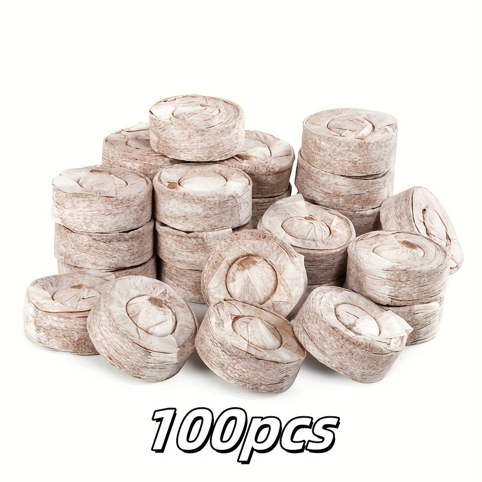 Iniciador de semillas de fibra de planta 20/50/100 para el crecimiento de plántulas, plantas herbáceas, verduras y flores