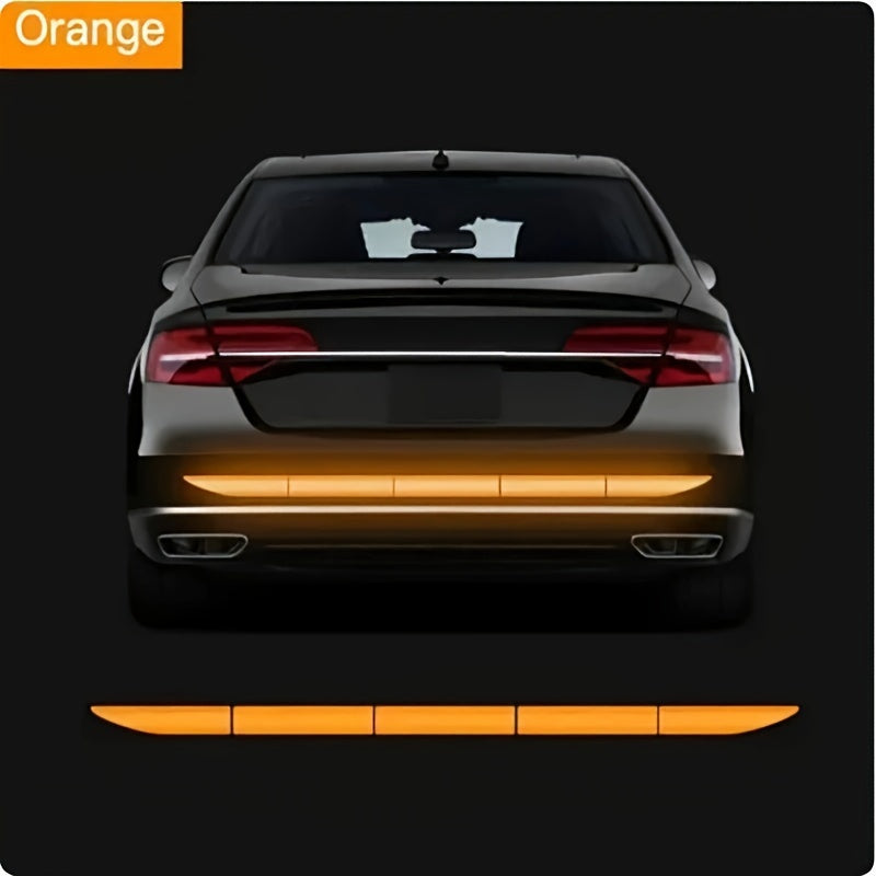 Car Reflective Vinyl Safety Decal for Rear Bumper and Trunk