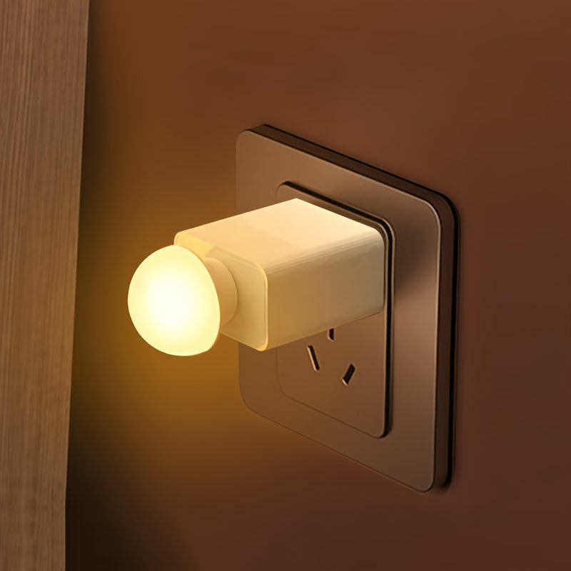 Lámpara de escritorio LED portátil con brillo ajustable y diseño compacto